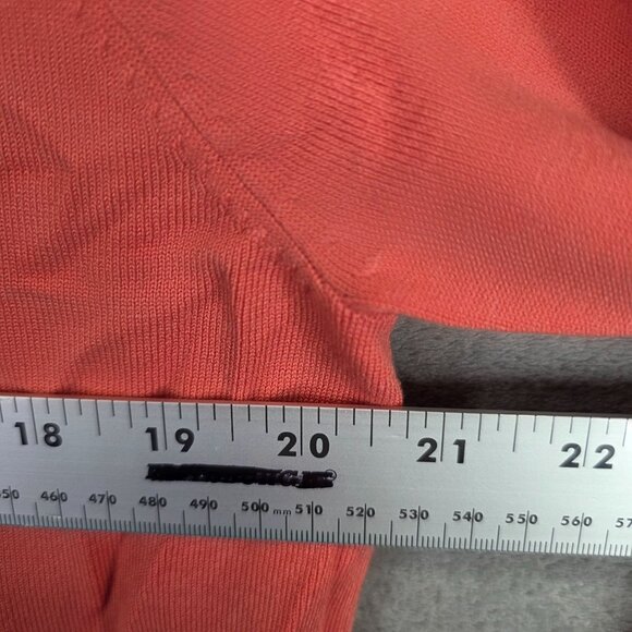 Womens Audrey & Grace Coral Cardigan Floral Detail Button Up Silk Blend Size XL - Picture 5 of 8